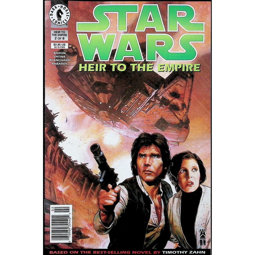 Star Wars Heir to the Empire #2 Newsstand Dark Horse‎ comic book